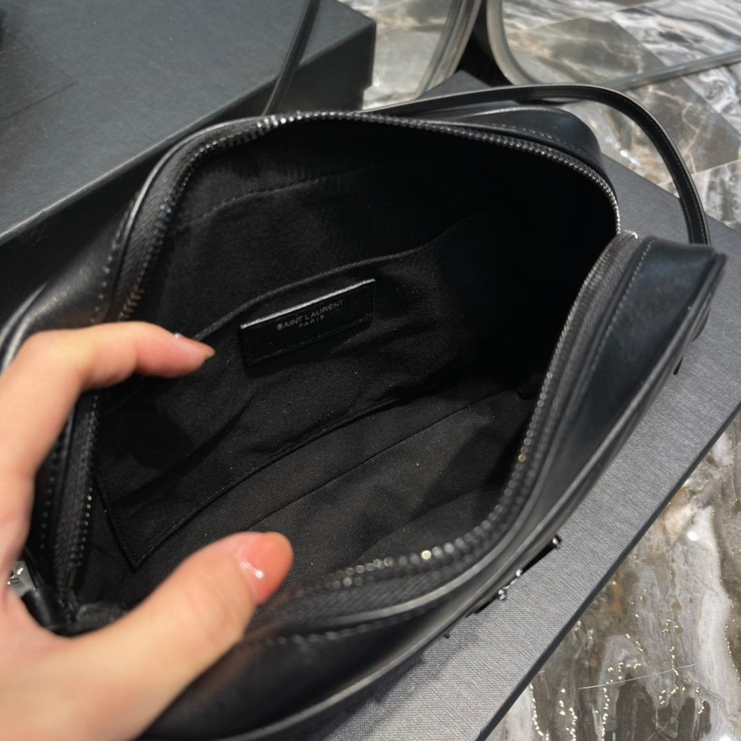 Saint Laurent Lou Camera Bag With Black Hardware 23cm