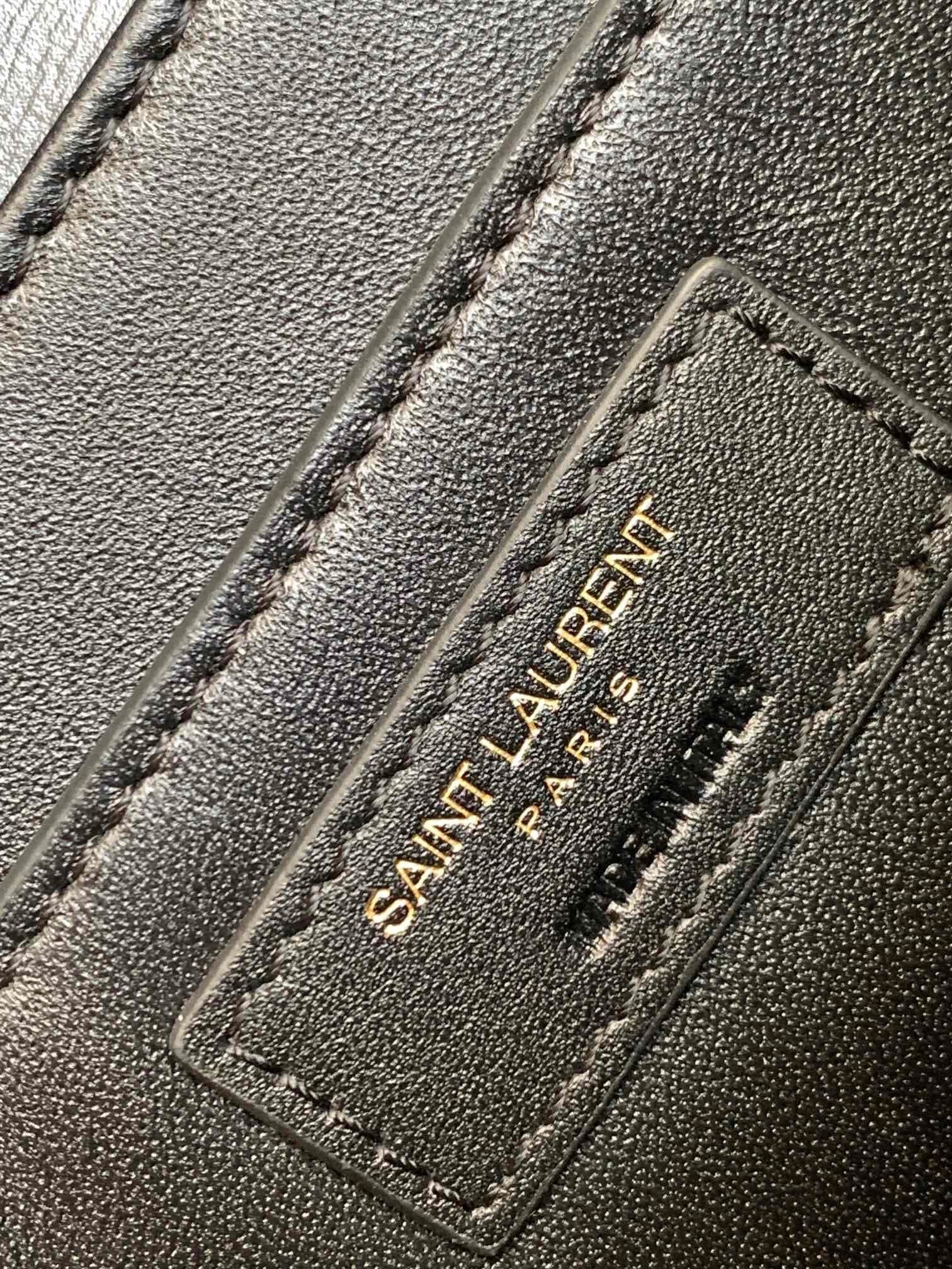 Saint Laurent Solferino Medium Satchel With Gold Hardware 23cm