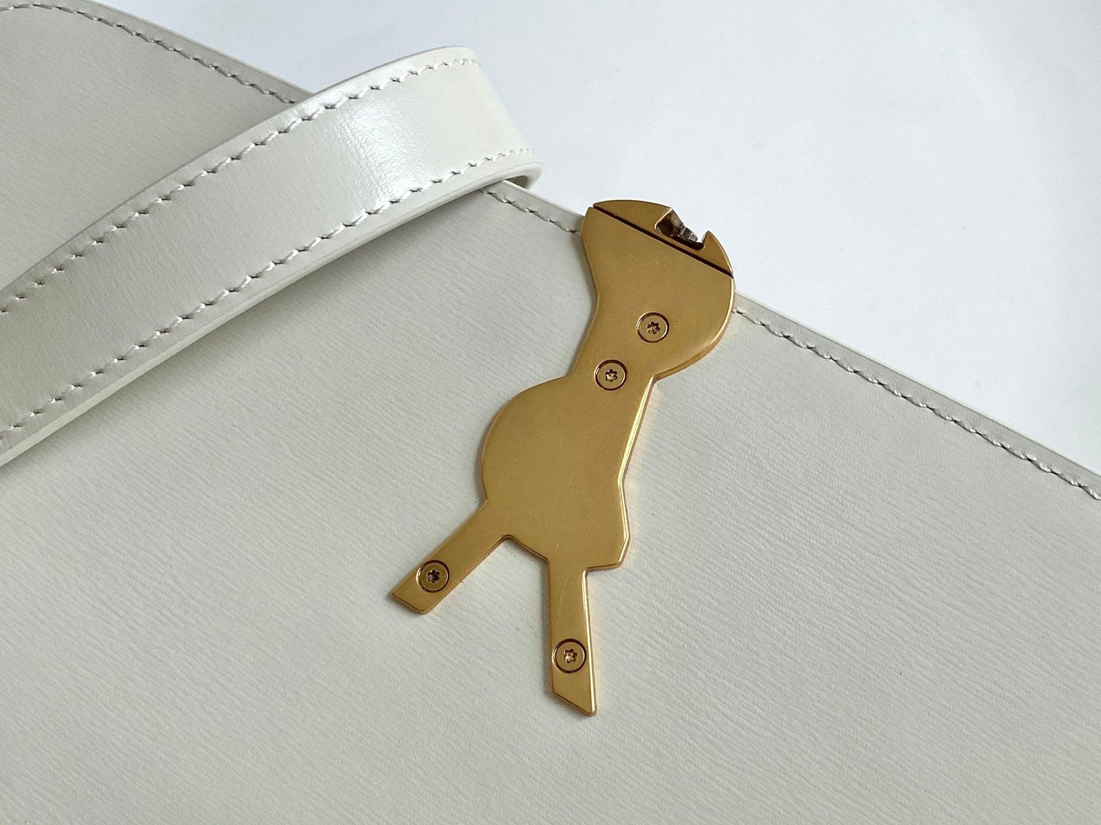 Saint Laurent Solferino Medium Satchel With Gold Hardware 23cm