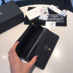CO-CO Chanel Long Wallet 17cm