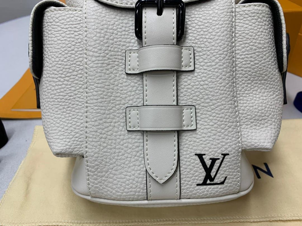 Louis Vuitton Christopher XS 20cm White