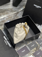 Saint Laurent Paris Mini Bag With Gold Hardware 24cm