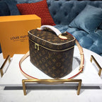 Louis Vuitton Nice BB Vanity Case Bag Monogram Canvas Spring/Summer Collection, Brown