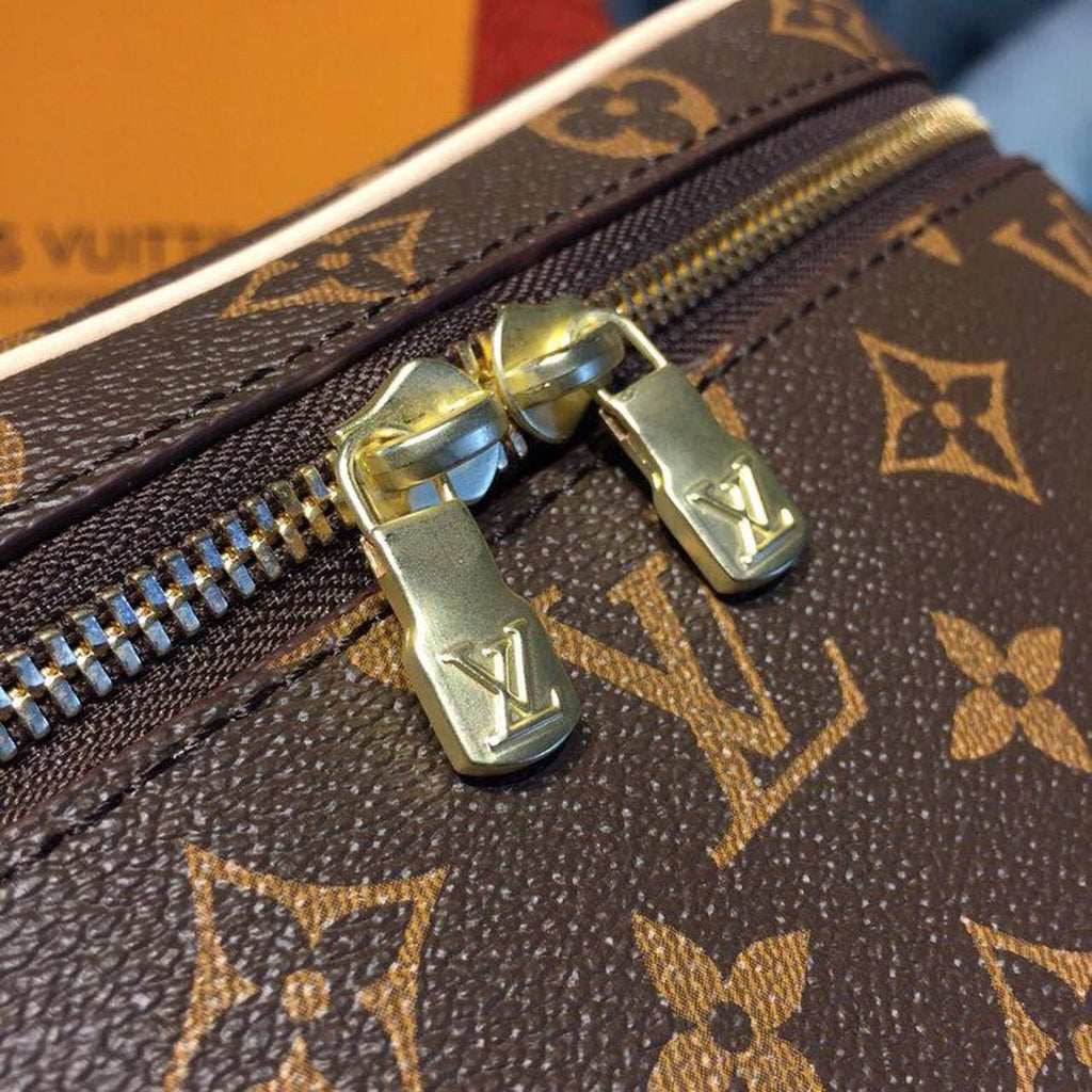 Louis Vuitton Nice BB Vanity Case Bag Monogram Canvas Spring/Summer Collection, Brown