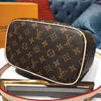 Louis Vuitton Nice BB Vanity Case Bag Monogram Canvas Spring/Summer Collection, Brown