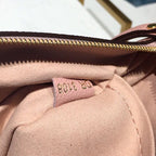 Louis Vuitton Daily Pouch Bag 30cm Monogram Canvas Spring/Summer Collection M62942, Rose Poudre