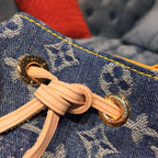 Louis Vuitton Backpack 30cm Monogram Denim Canvas Spring/Summer Collection M44460, Blue