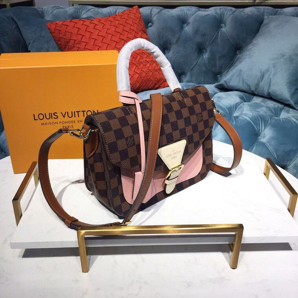 Louis Vuitton Trendy Crossbody Bag Damier Ebene Canvas Spring/Summer Collection N40147, Venus