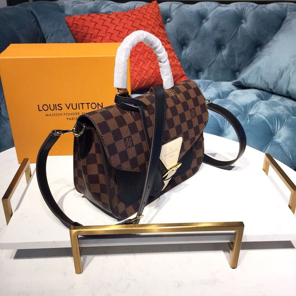 Louis Vuitton Trendy Crossbody Bag Damier Ebene Canvas Spring/Summer Collection N40146, Noir