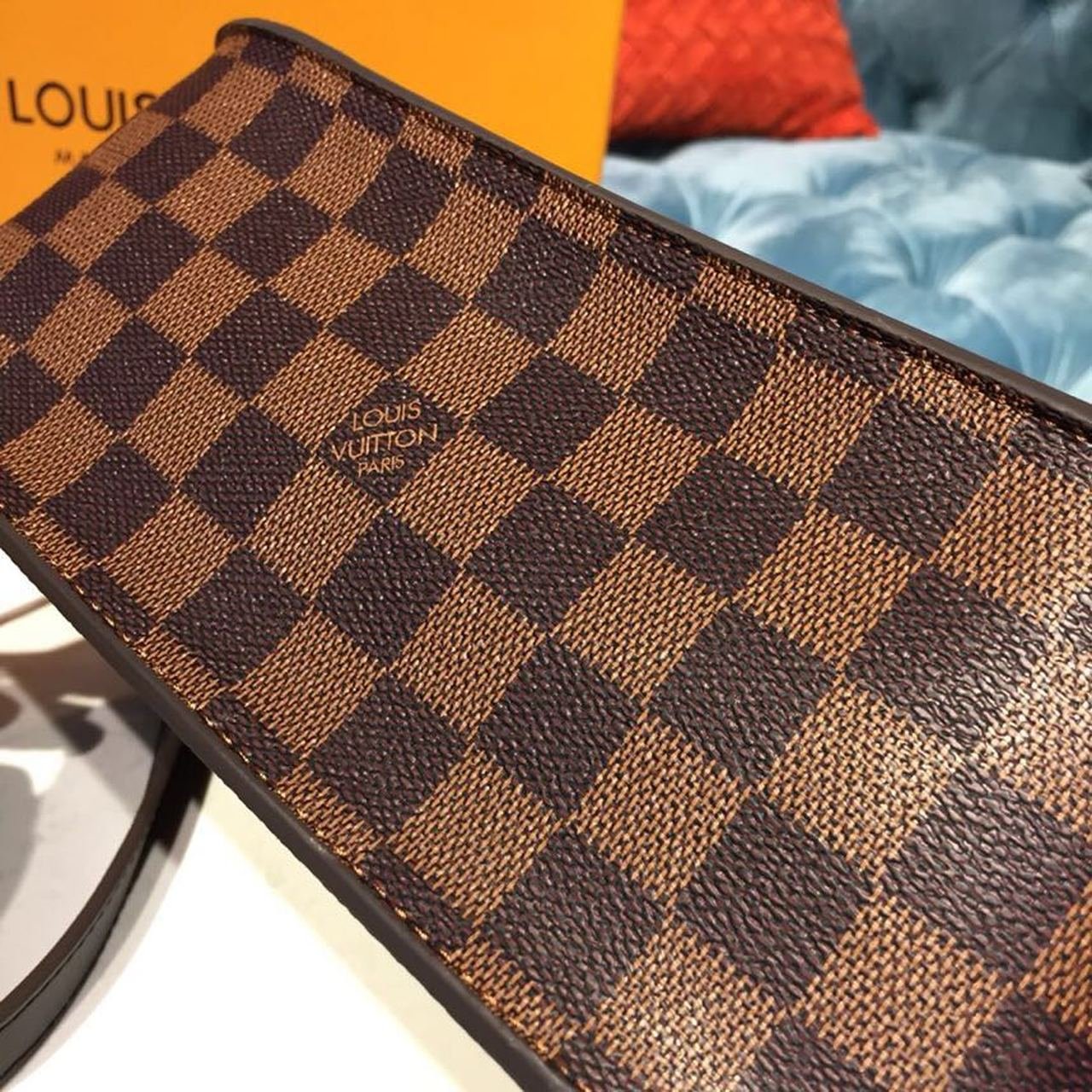 Louis Vuitton Trendy Crossbody Bag Damier Ebene Canvas Spring/Summer Collection N40146, Noir