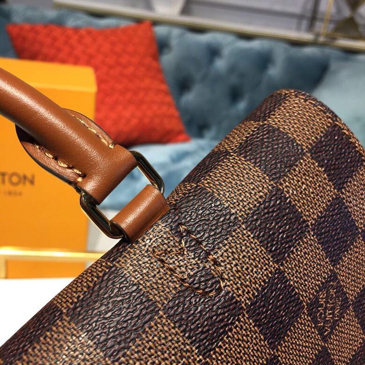 Louis Vuitton Trendy Crossbody Bag Damier Ebene Canvas Spring/Summer Collection N40146, Noir