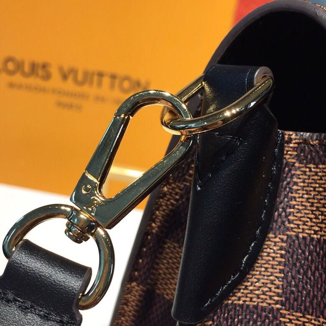 Louis Vuitton Trendy Crossbody Bag Damier Ebene Canvas Spring/Summer Collection N40146, Noir