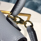Hermes Mini Kelly Light Blue For Women Gold Toned Hardware 7.5in/19cm