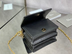 Christian Dior Shine Black Crossbody Bag 14cm