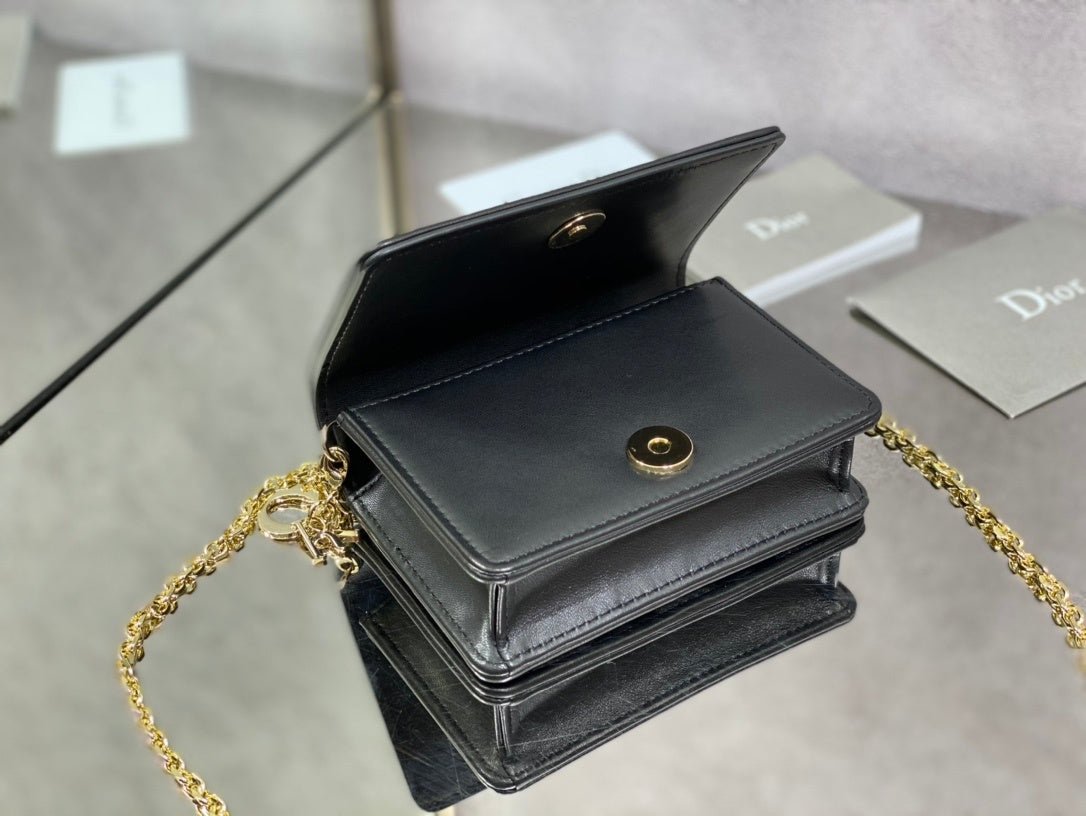 Christian Dior Black Crossbody Bag 14cm