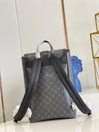 Louis Vuitton Saumur Backpack 42cm Black