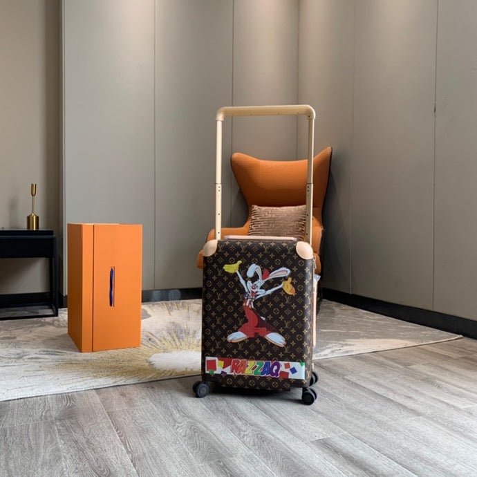 Louis Vuitton Rolling Lugage 55cm Brown