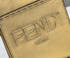 Fendi Mini Sunshine Shopper 18cm Gold