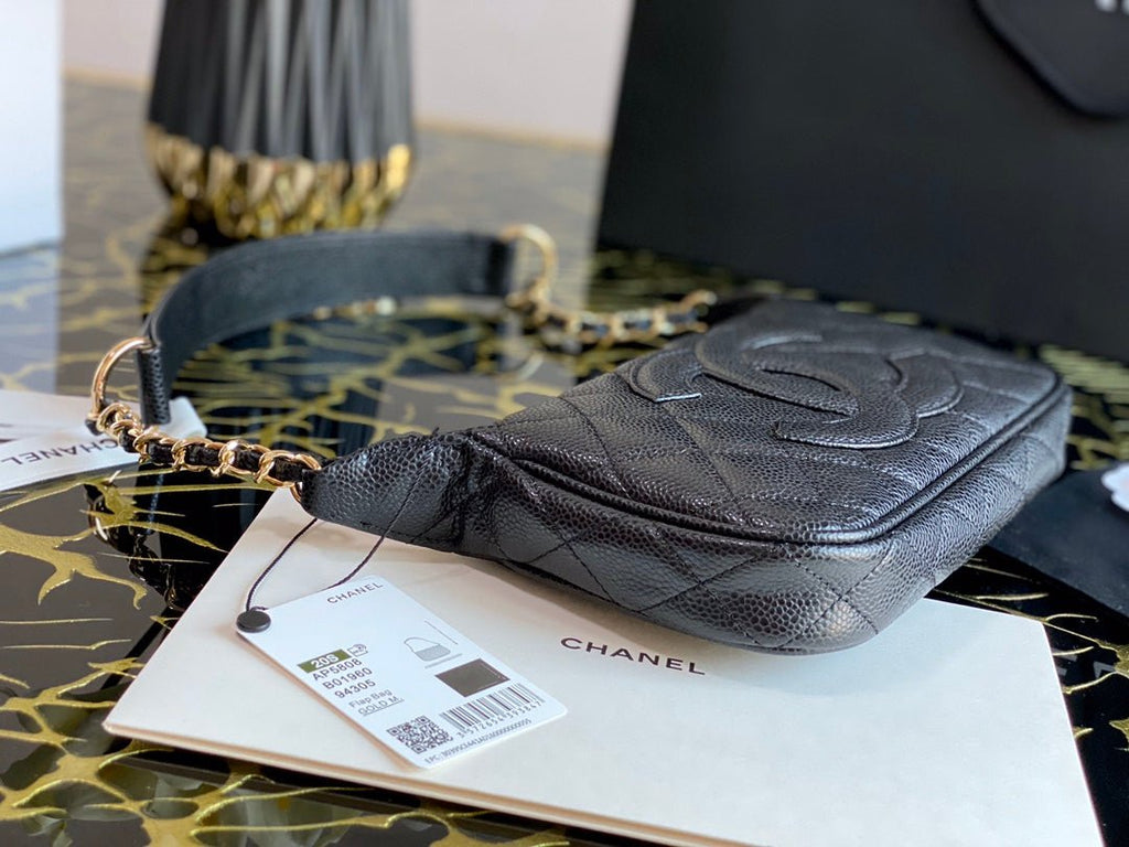 Chanel Classic Shoudlerbag 25cm Black