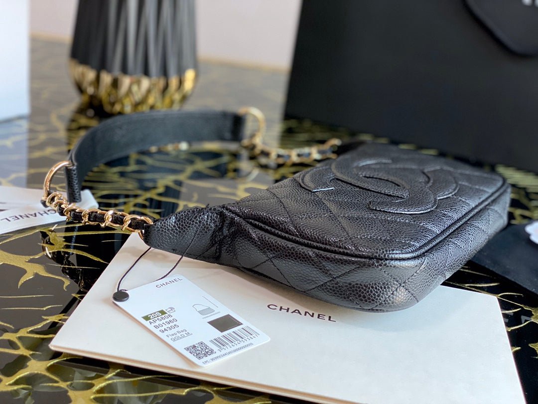 Chanel Classic Shoudlerbag 25cm Black