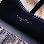 Christian Dior Crossbody Brown Bag 12cm