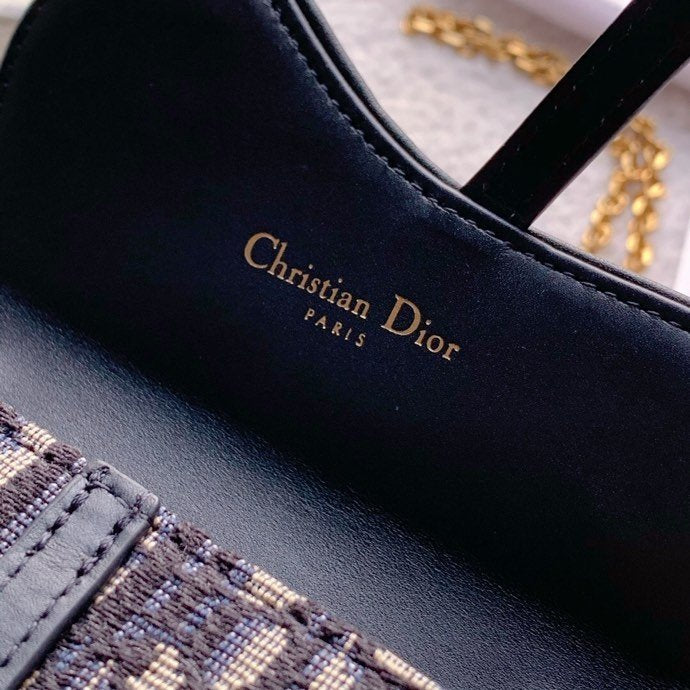 Christian Dior Crossbody Brown Bag 12cm