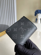 Louis Vuitton Monogram Empreinte Wallet 11cm Black