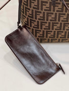 Fendi Tote Bag 48cm Brown