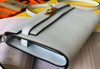 Hermes Kelly Wallet To Go Woc Epsom White For Women, Women’s Wallet 8.3in/21cm