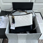 Chanel Gabrielle Hobo Bag Color 28 cm Black & White