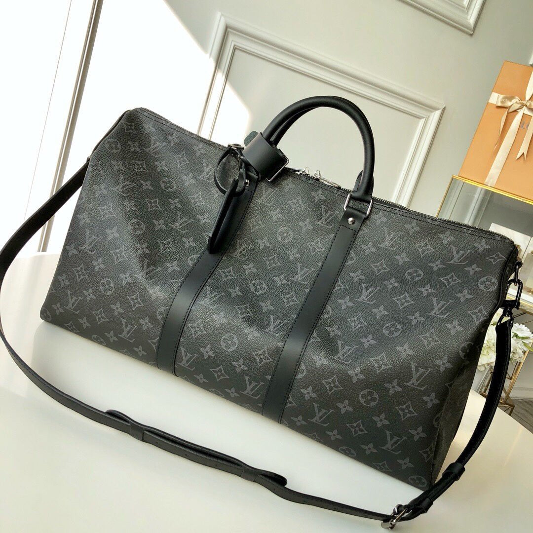 Louis Vuitton Luggage Bag Monogram 50cm Black