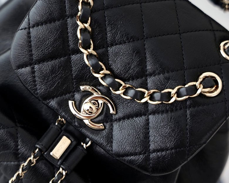 Chanel Backpack 18cm Black