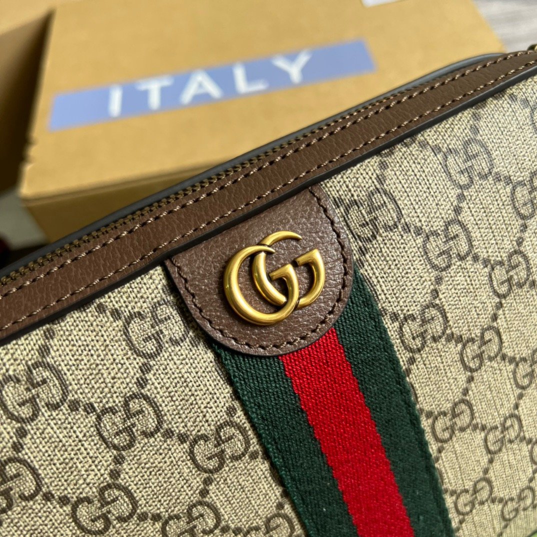 Gucci Ophidia GG Shoulder Bag Beige For Women, Women’s Bags 9.2in/24cm