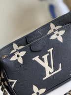Louis Vuitton Hand Bag 24cm Black