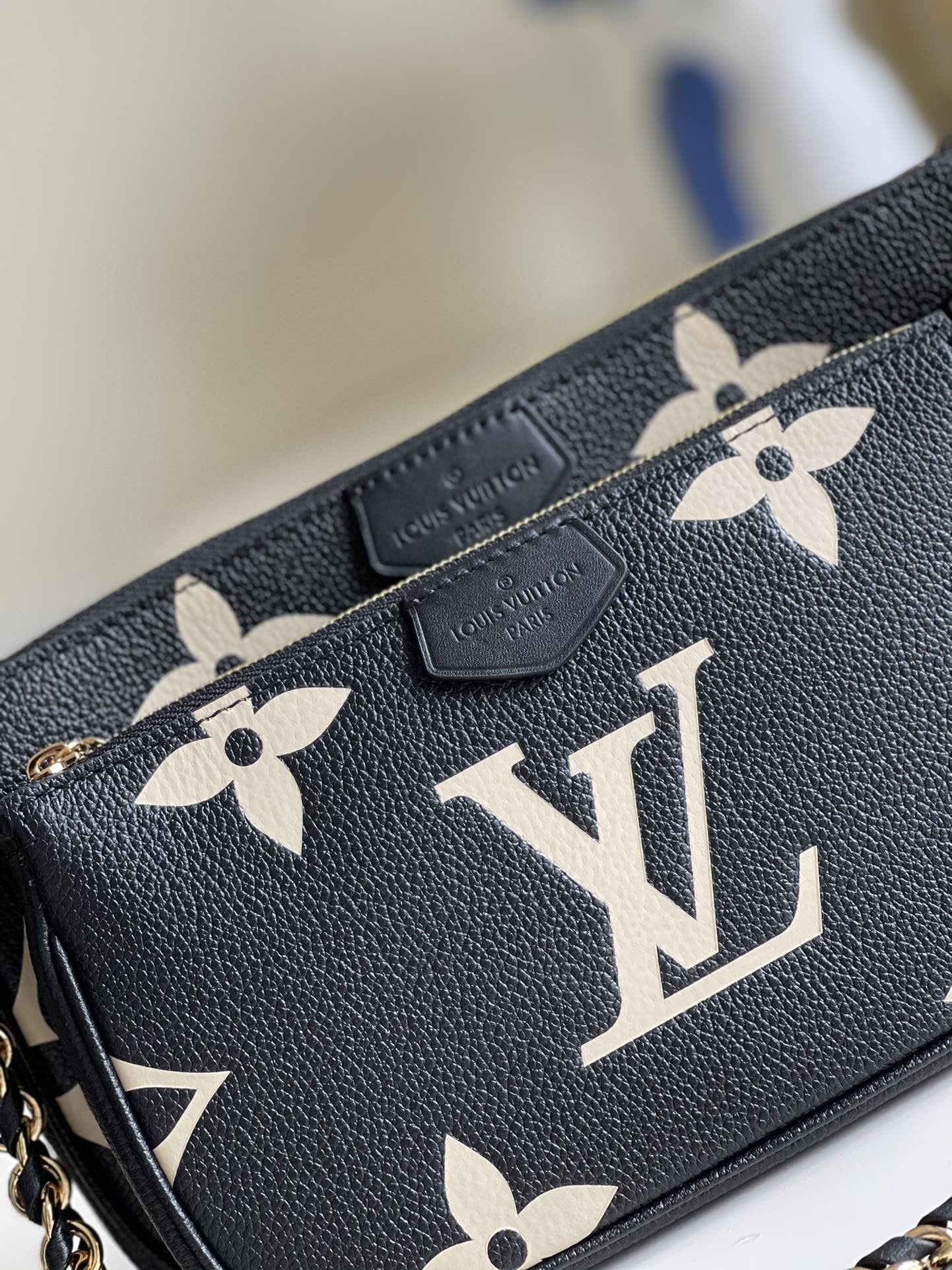 Louis Vuitton Hand Bag 24cm Black