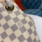 Louis Vuitton Artsy MM Bag 42cm Damier Azur Canvas Spring/Summer Collection N41174, Beige
