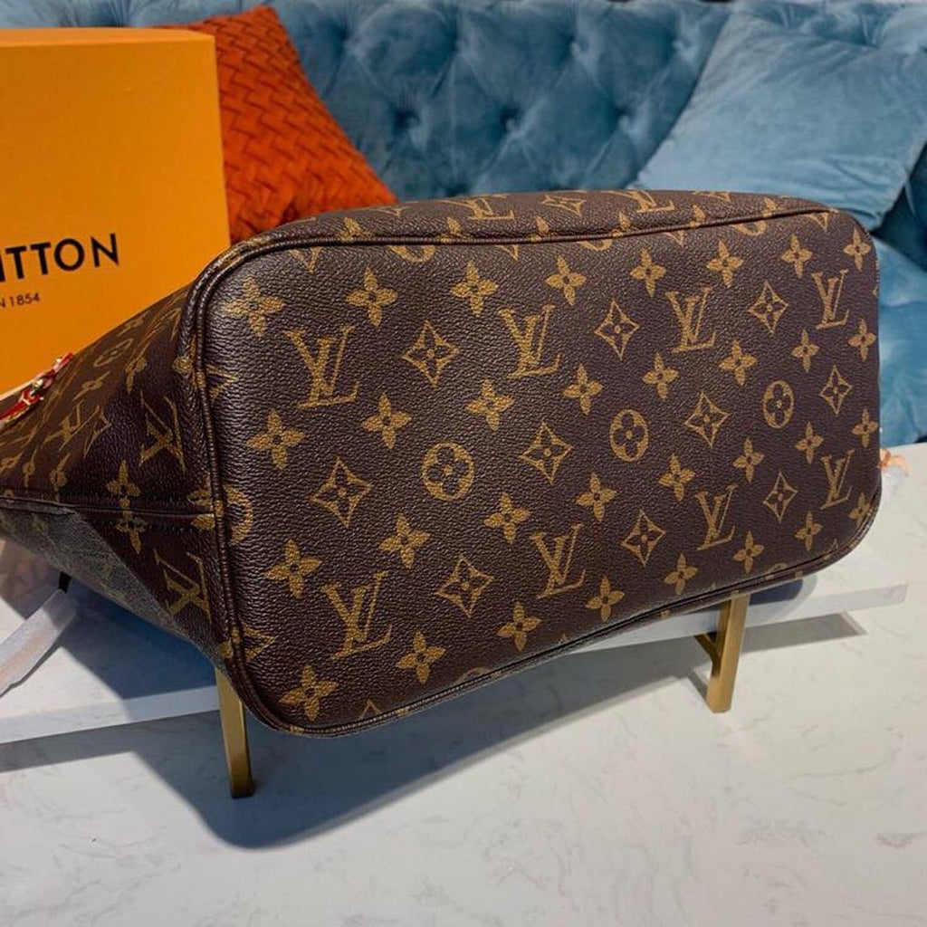 Louis Vuitton Neverfull MM Bag 32cm Monogram Canvas Spring/Summer Collection M40995, Beige
