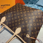 Louis Vuitton Neverfull MM Bag 32cm Monogram Canvas Spring/Summer Collection M40995, Beige