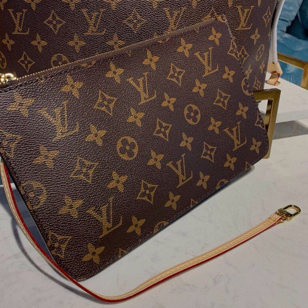 Louis Vuitton Neverfull MM Bag 32cm Monogram Canvas Spring/Summer Collection M40995, Beige