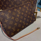 Louis Vuitton Neverfull MM Bag 32cm Monogram Canvas Spring/Summer Collection M40995, Beige
