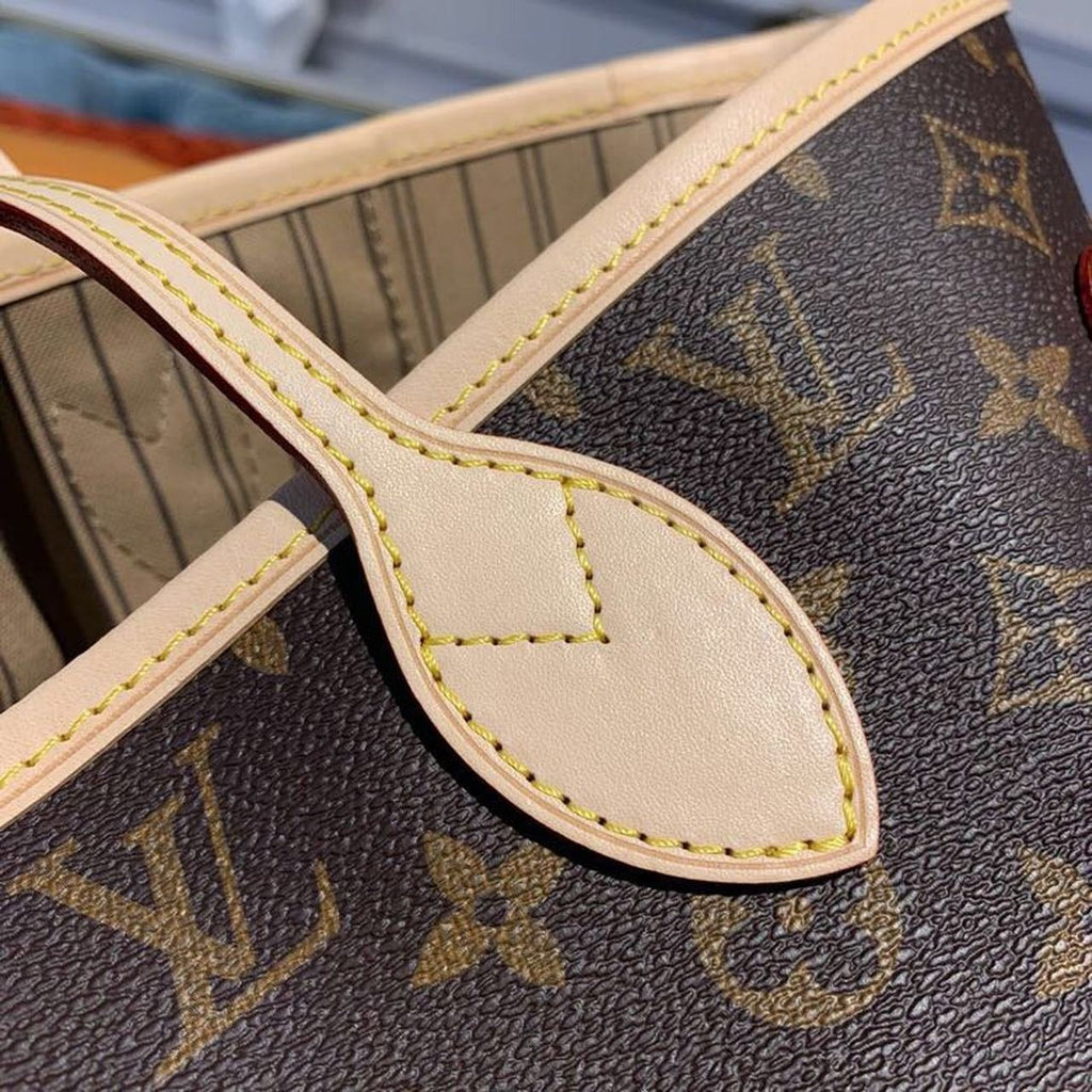 Louis Vuitton Neverfull MM Bag 32cm Monogram Canvas Spring/Summer Collection M40995, Beige