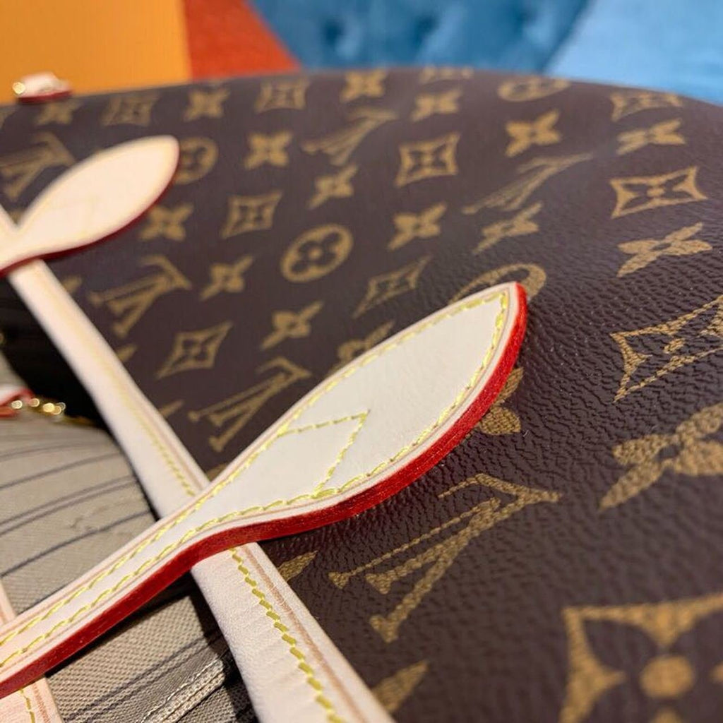 Louis Vuitton Neverfull MM Bag 32cm Monogram Canvas Spring/Summer Collection M40995, Beige