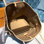 Louis Vuitton Neverfull MM Bag 32cm Monogram Canvas Spring/Summer Collection M40995, Beige