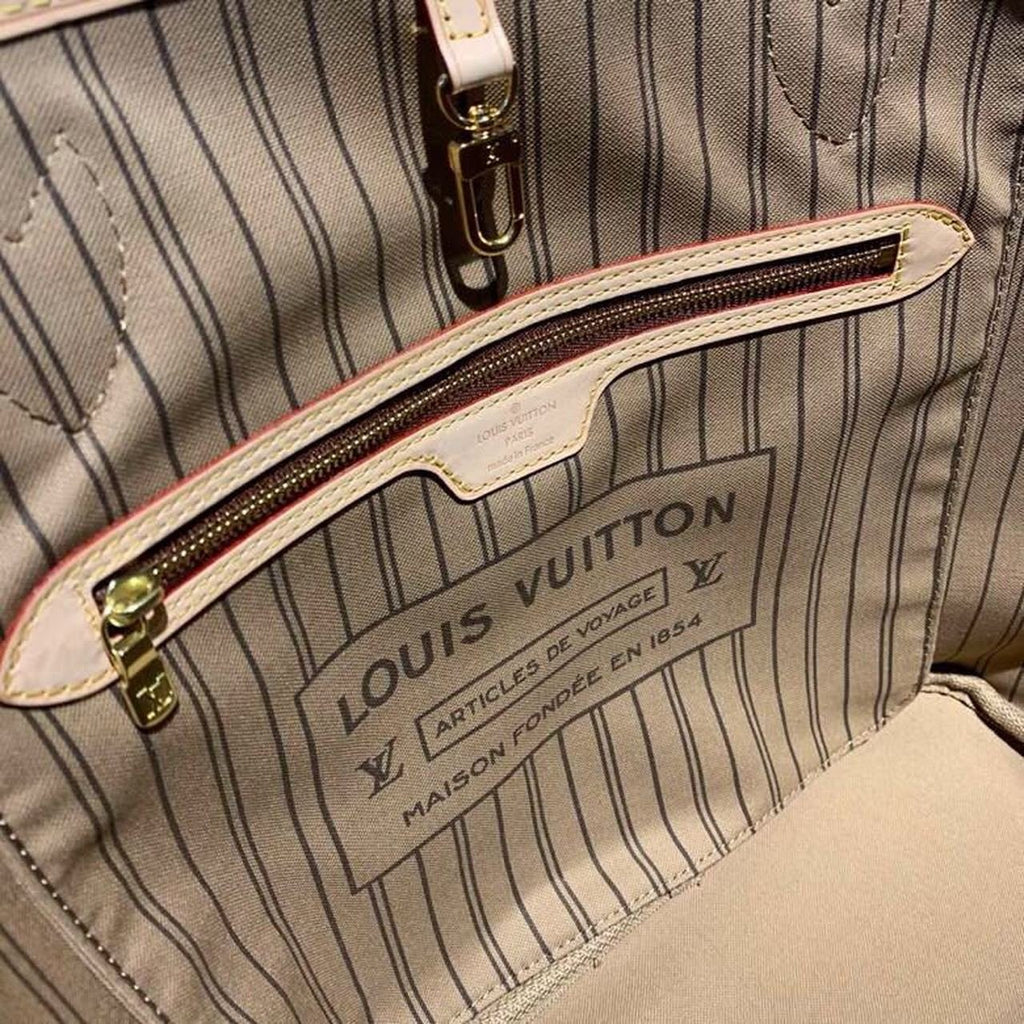 Louis Vuitton Neverfull MM Bag 32cm Monogram Canvas Spring/Summer Collection M40995, Beige