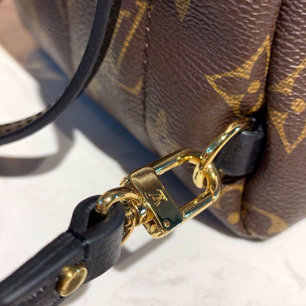 Louis Vuitton Palm Springs Mini Backpack Bag 22cm Monogram Canvas Spring/Summer Collection M41562, Brown