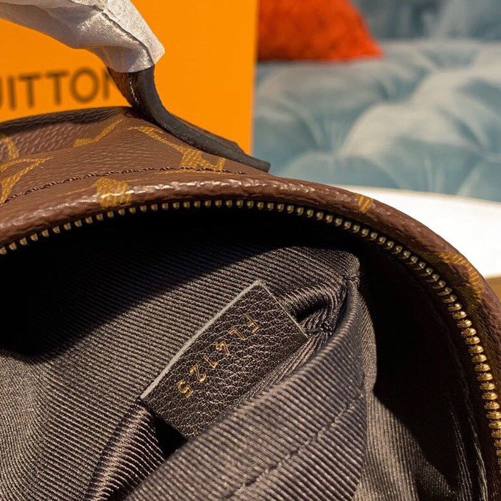 Louis Vuitton Palm Springs Mini Backpack Bag 22cm Monogram Canvas Spring/Summer Collection M41562, Brown