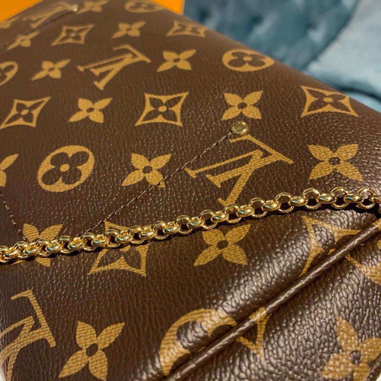 Louis Vuitton Favorite MM Bag 24cm Monogram Canvas Spring/Summer Collection M40718 Brown