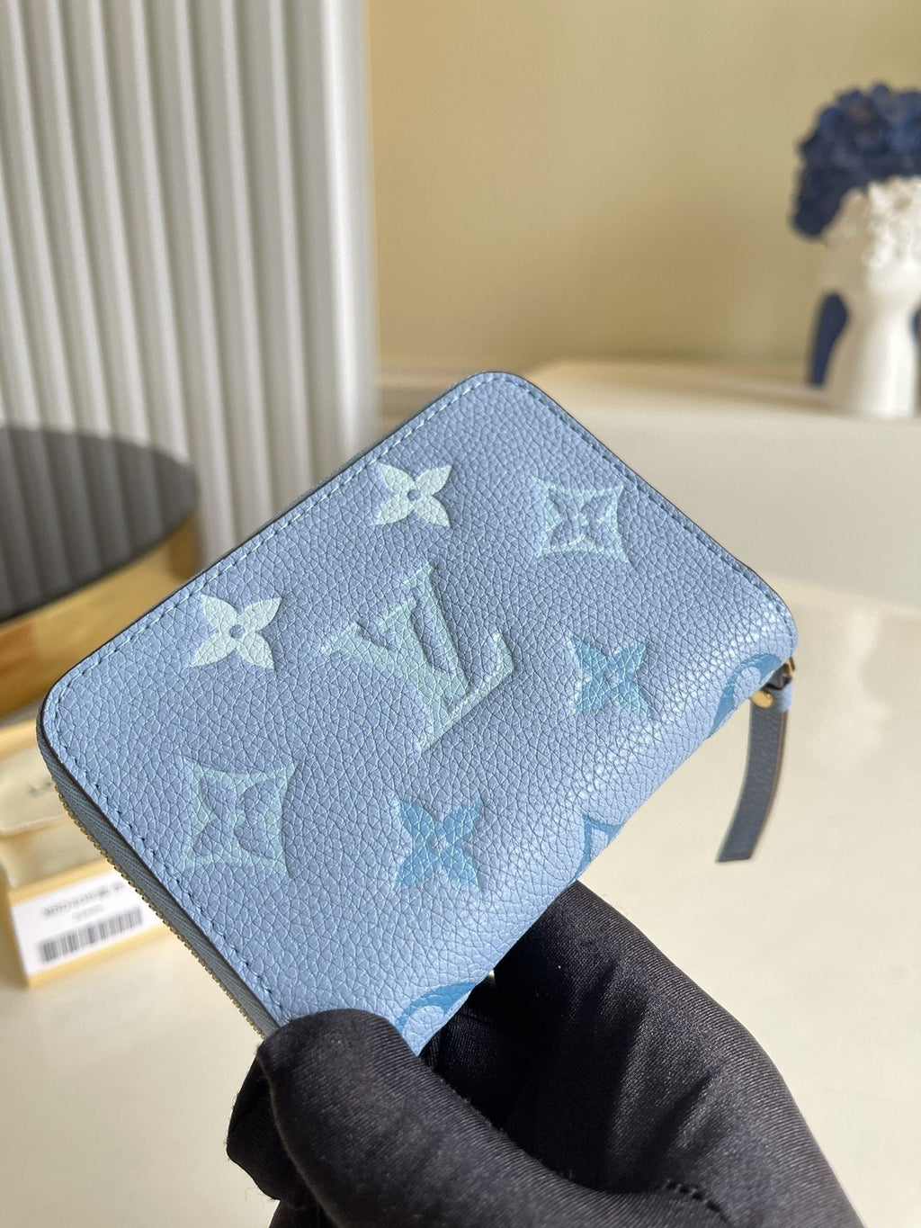 Louis Vuitton Monogram Wallet 11cm Blue