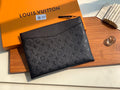 Louis Vuitton Clutch 30cm Black