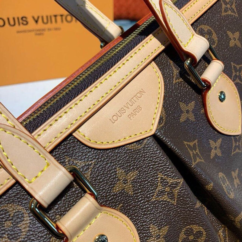 Louis Vuitton Palermo Bag 30cm Monogram Canvas Spring/Summer Collection M40145 Brown
